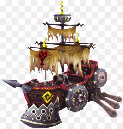 pirate ship - kingdom hearts heartless pirate