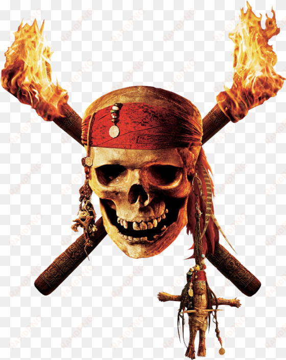 pirate skull png image - pirates of the caribbean visual guide