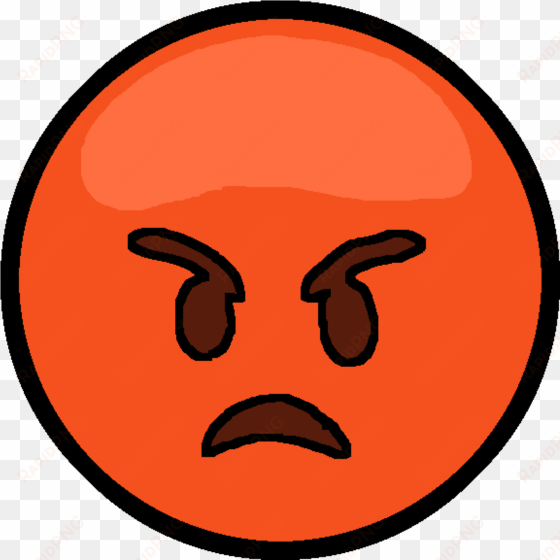 pixilart angry emoji by stormtheeye - portable network graphics