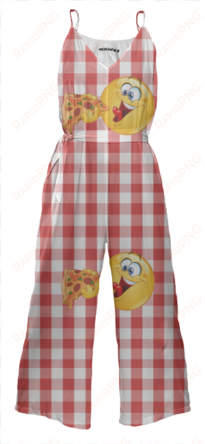 Pizza Emoji Jumpsuit $178 - Wrangler Men's George Strait Blue Plaid Shirt - Mgs63bl, transparent png image