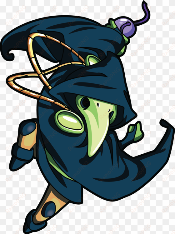 plagueknight-twist - shovel knight plague knight png
