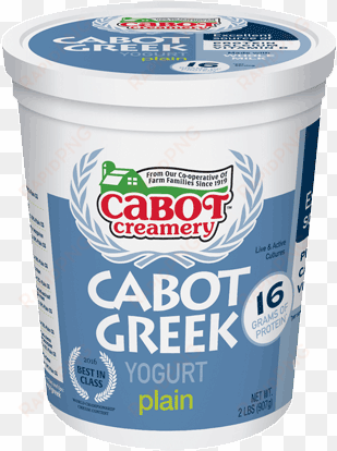 plain greek yogurt - cabot greek yogurt