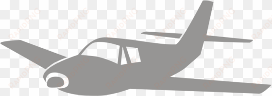 plane silhouette png - small airplane clipart