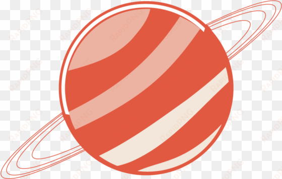 planet orange stripes transprent - portable network graphics