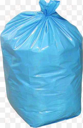 plastic printed biodegradable bags, capacity - blue trash bags png