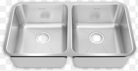 plumber in boise install kitchen sinks - american standard prevoir 2-bowl kitchen sink, silver