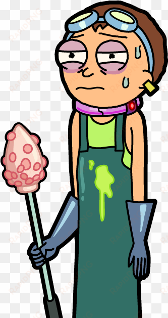 plumbus slave morty - plumbus worker morty