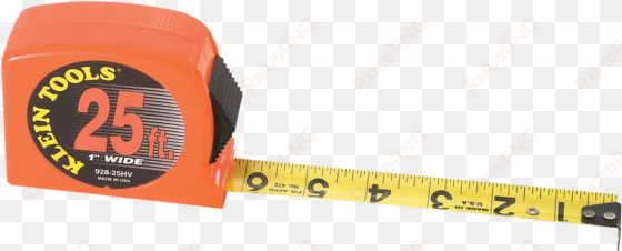 png 92825hv - klein tools - tape measure 25 ft high visibility