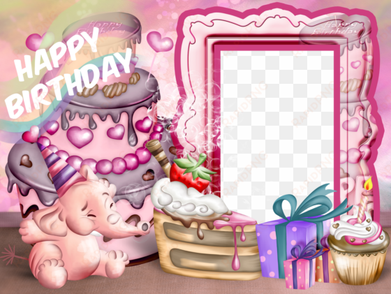 png birthday photo frame background