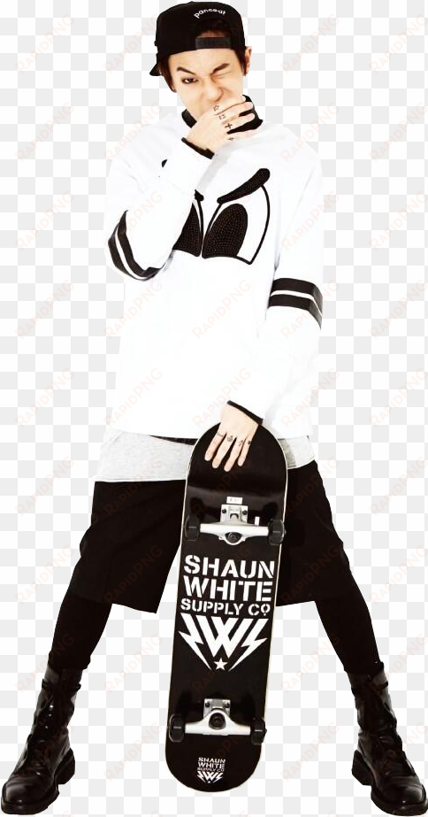 png black and white download teen top png by dyoomma - shaun white core series skateboard
