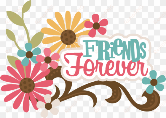 png black and white library friends forever scrapbook - friends forever clip art