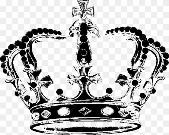 png black and white stock coronas crowns brushes png - imagenes de coronas png