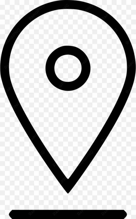 png black and white stock location maps navigation - circle