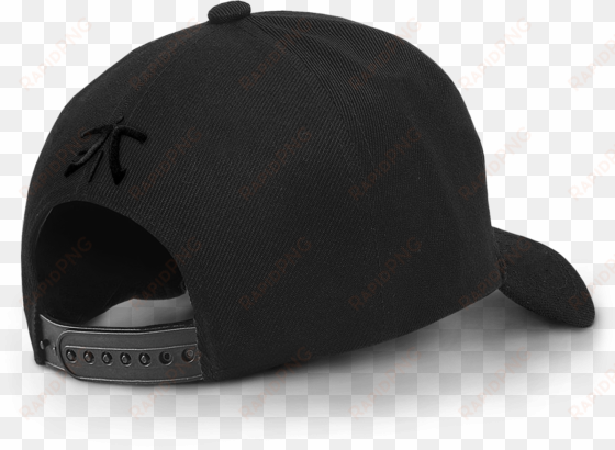 png black baseball hat