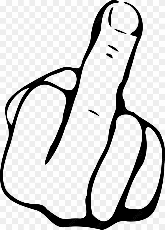 png clip art middle finger - middle finger png