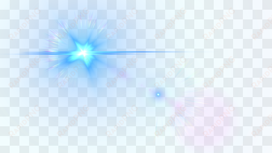 png cliparts - optical flare blue png