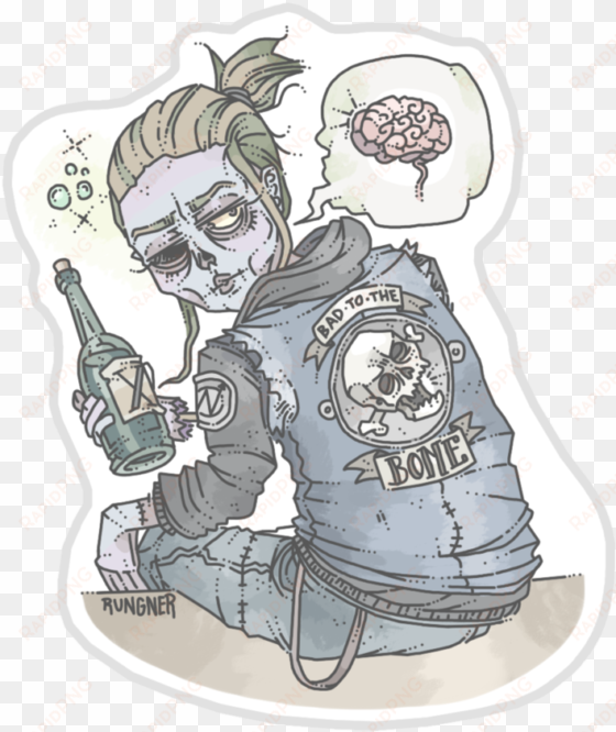 png download zombie girl by rungner on deviantart punkgirl - zombie girl punks drawings