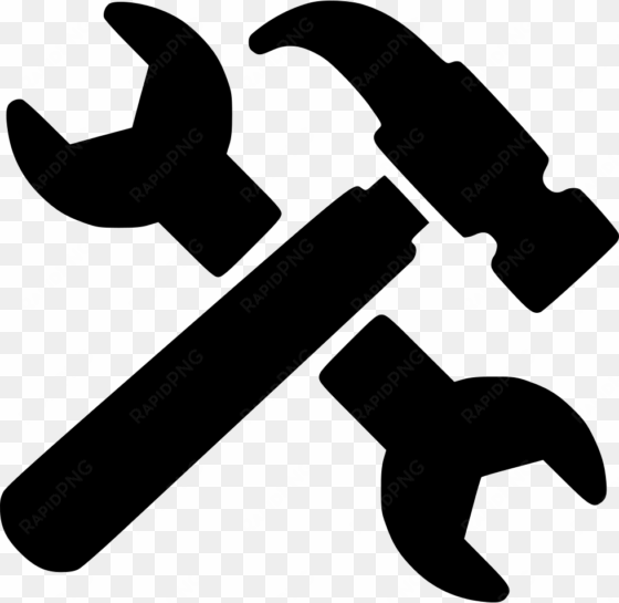 png file - hammer and wrench icon png