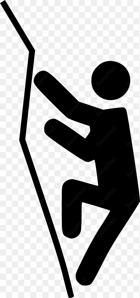 png file - rock climbing icon png