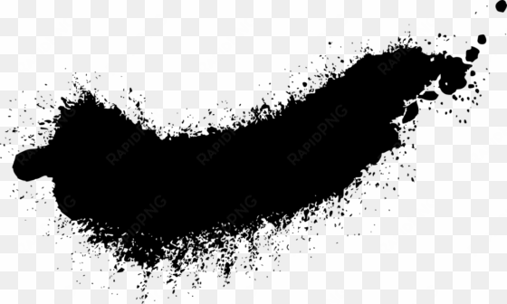 png file size - black paint streak png