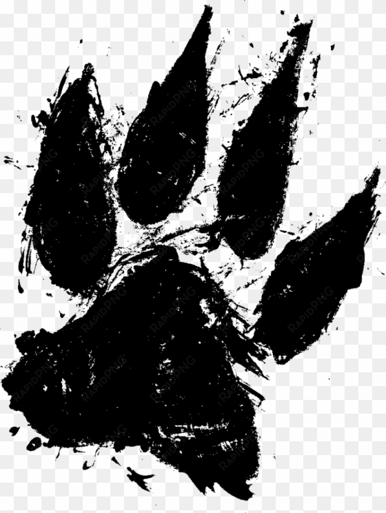 png file size - transparent paw print