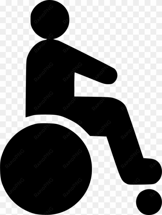 png file svg - disabled person icon png