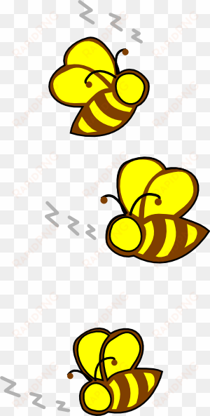 png free library buzzing bee clipart - buzz clipart