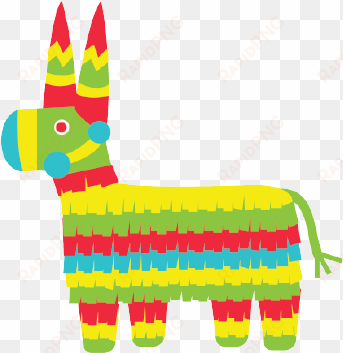 png free pinata vector donkey - transparent background donkey pinata clipart