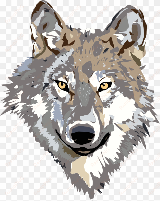 Png Library Download Head Animals W Png Html - Grey Wolf Wolf Png transparent png image