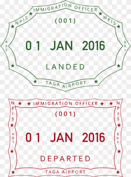 Png Library Download Stamp Transparent Passport - Passport Stamp Transparent Png transparent png image