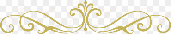 png library stock gold divider clipart - simple scroll designs