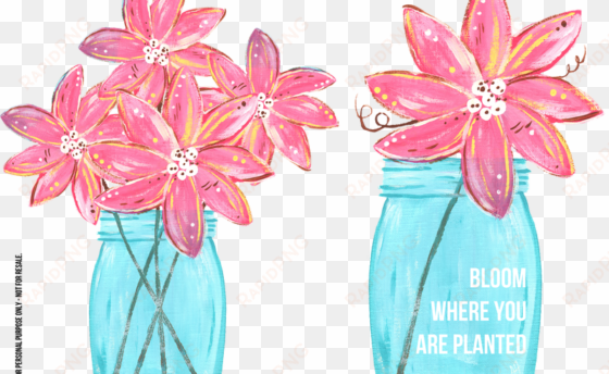 png library stock paper drawing clip art transprent - flowers in a mason jar clip art