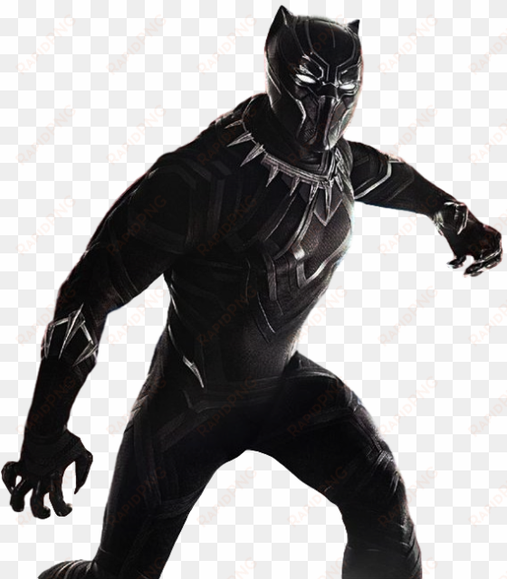 png pantera negra - black panther no background