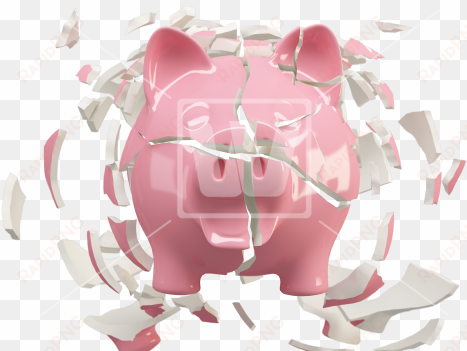 png piggy bank crash - broken piggy bank transparent background