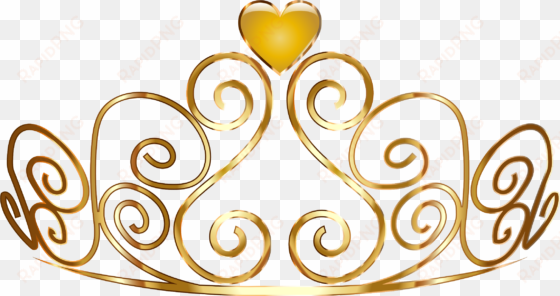 png princess crown transparent princess crown - gold princess crown png