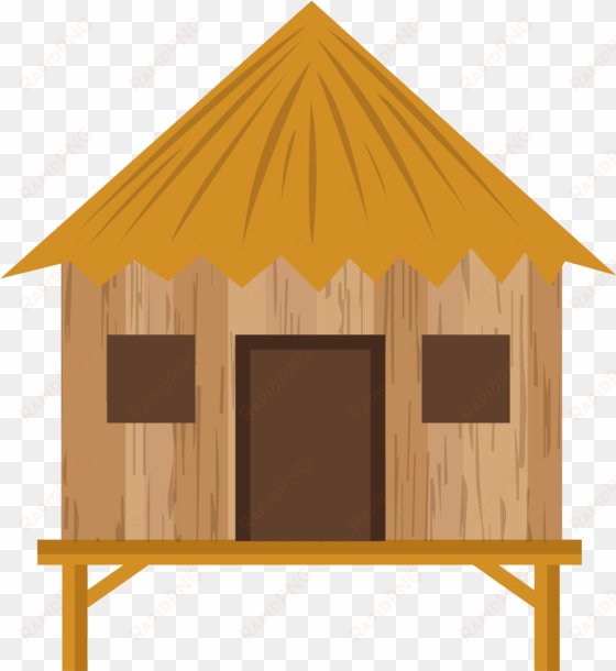 png royalty free africa clipart grass hut - straw house png