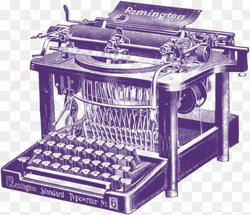 png royalty free library stock images oh so nifty graphics - remington typewriter nthe model 6 remington rolled