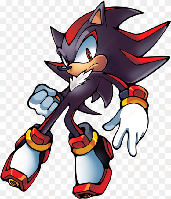 png - shadow the hedgehog artwork