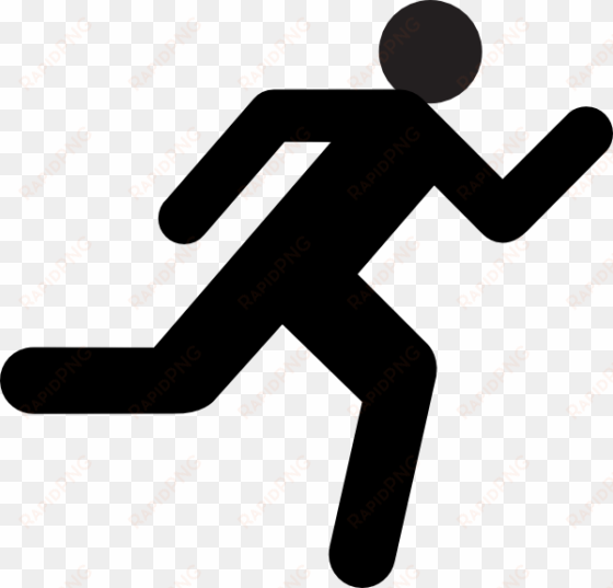 png small medium large running stick figure png - running man clipart