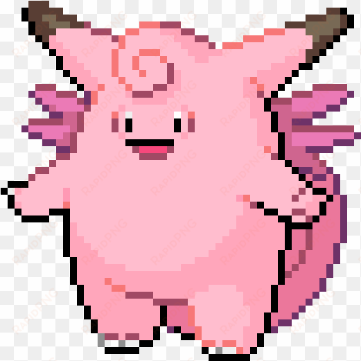 png stock clefable clefairy cleffa transprent png free - fairy type pokemon is gay