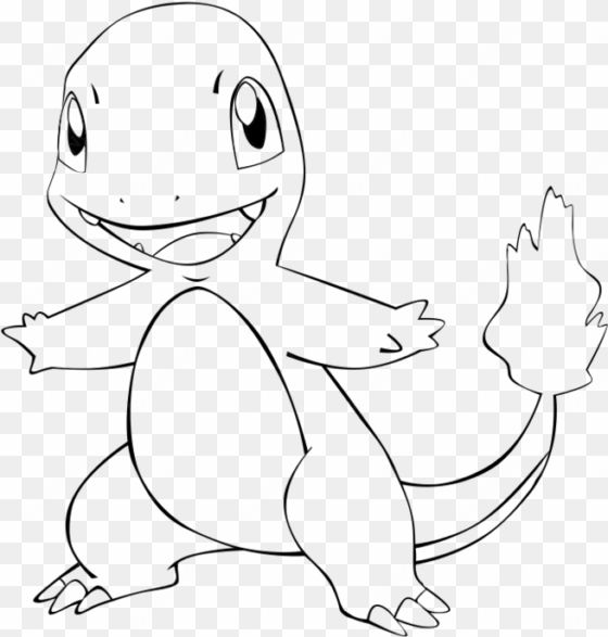 png stock collection of free charmander drawing - charmander colouring
