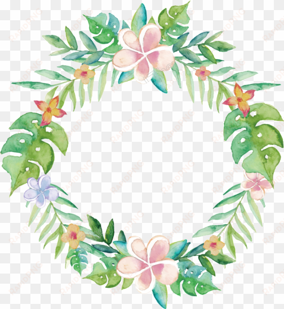 png stock garland transparent fresh - watercolor garland png