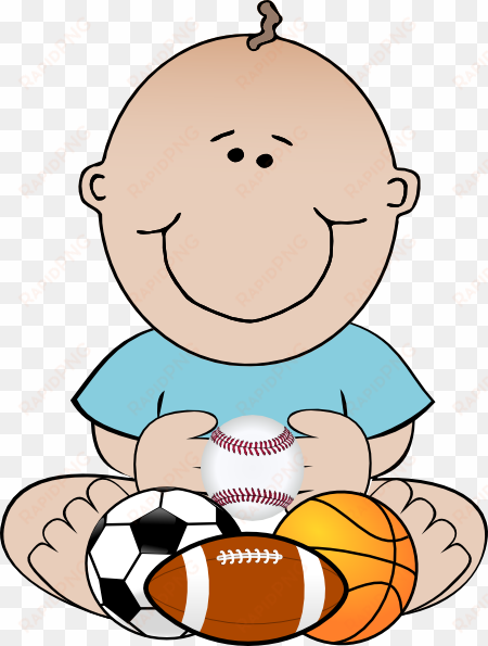 png transparent download sports clip art at clker com - gambar kartun bayi laki laki