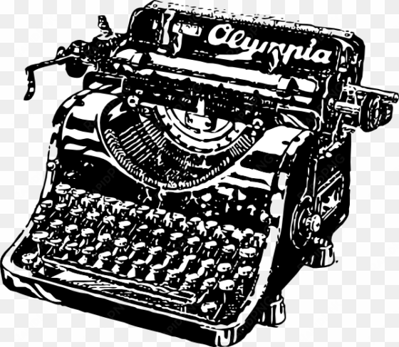 png transparent typewriter clip art at clker - typewriter clipart