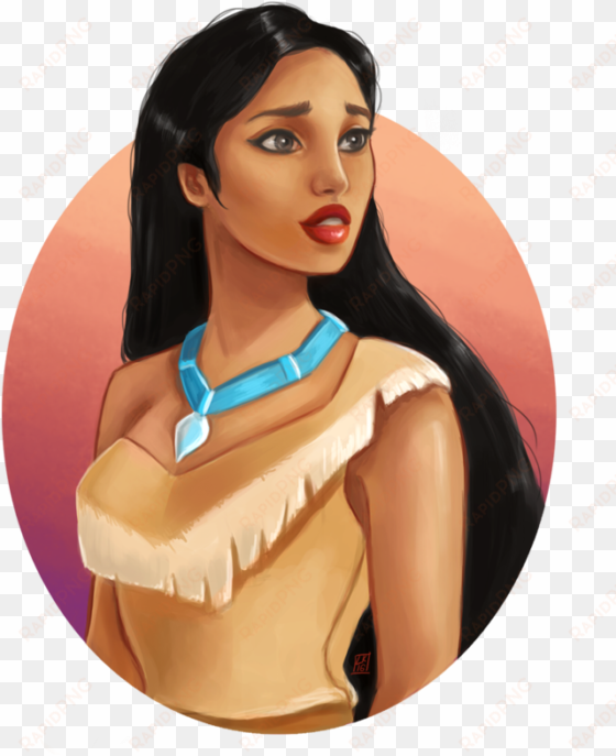 pocahontas portrait by lornakelleherart - princesas da disney pocahontas