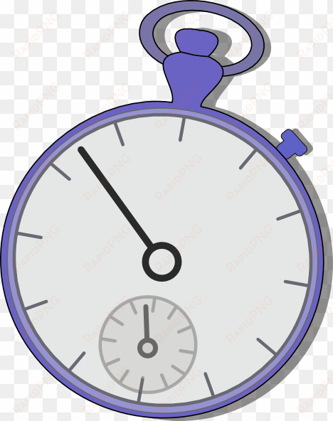 pocket watch clipart cartoon - running stopwatch clipart