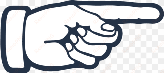 pointing finger png - free pointing finger clipart