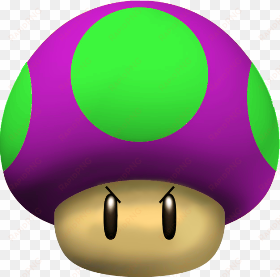 poison mushroom - super mario mushroom