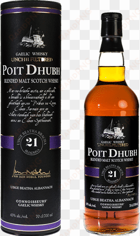 poit dhubh old blended malt whisky