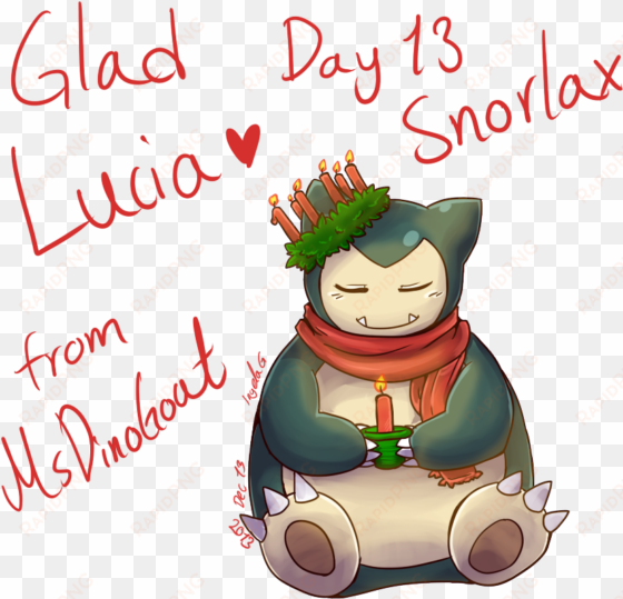 pokeddexy day 13 -snorlax - snorlax